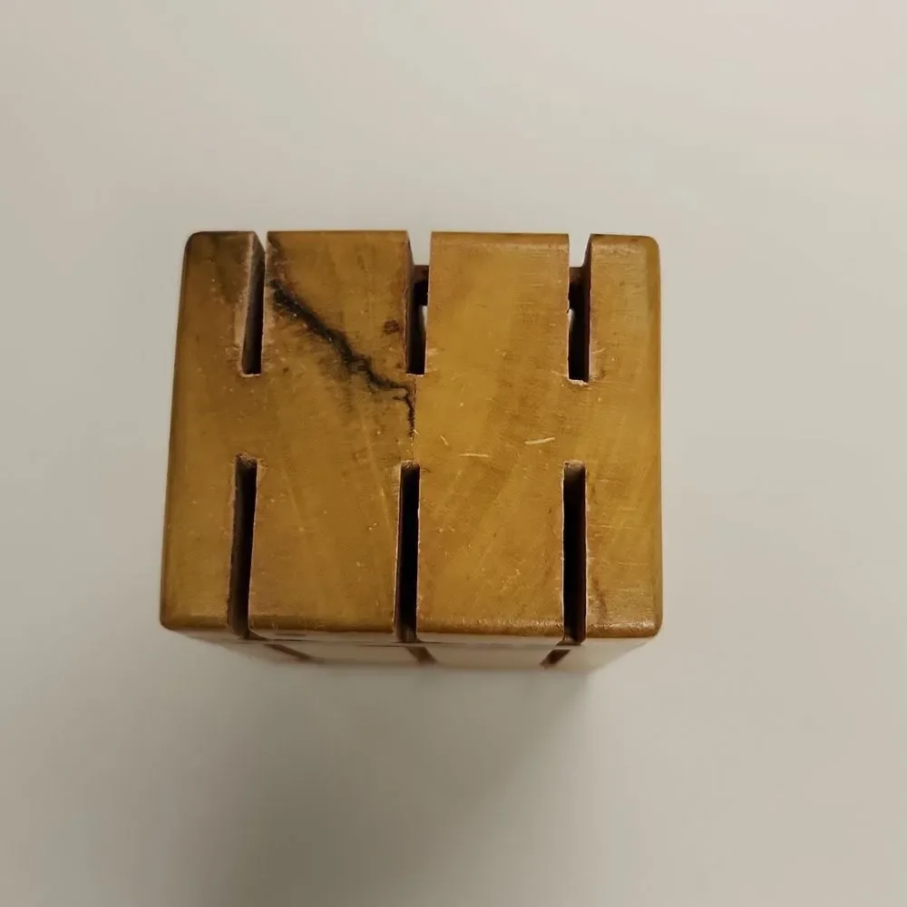 Steak Knife Wooden Block
